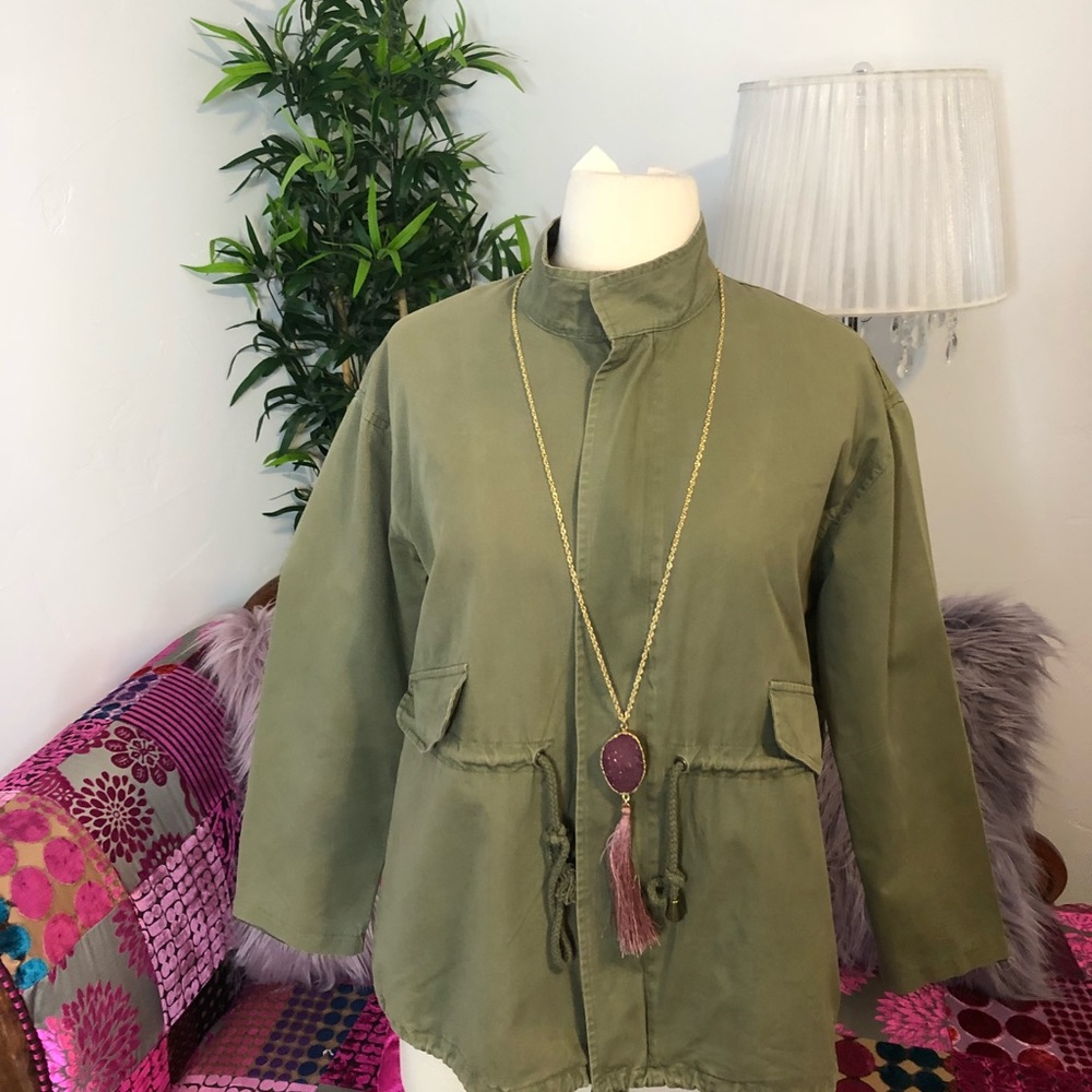 Olive Green Jacket - Picture 7 of 7